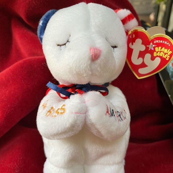 2 TY Patriotic Bears 1-7”, 1-5” - Picture 12 of 14